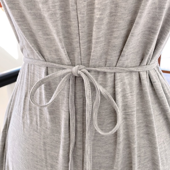 Cupio Blush Gray Jumpsuit, Sz S - Picture 4 of 5